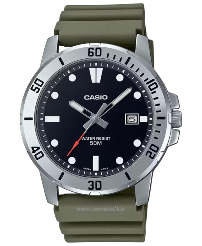 ساعت مچی مردانه کاسیو Casio مدل MTP-VD01-3EVUDF