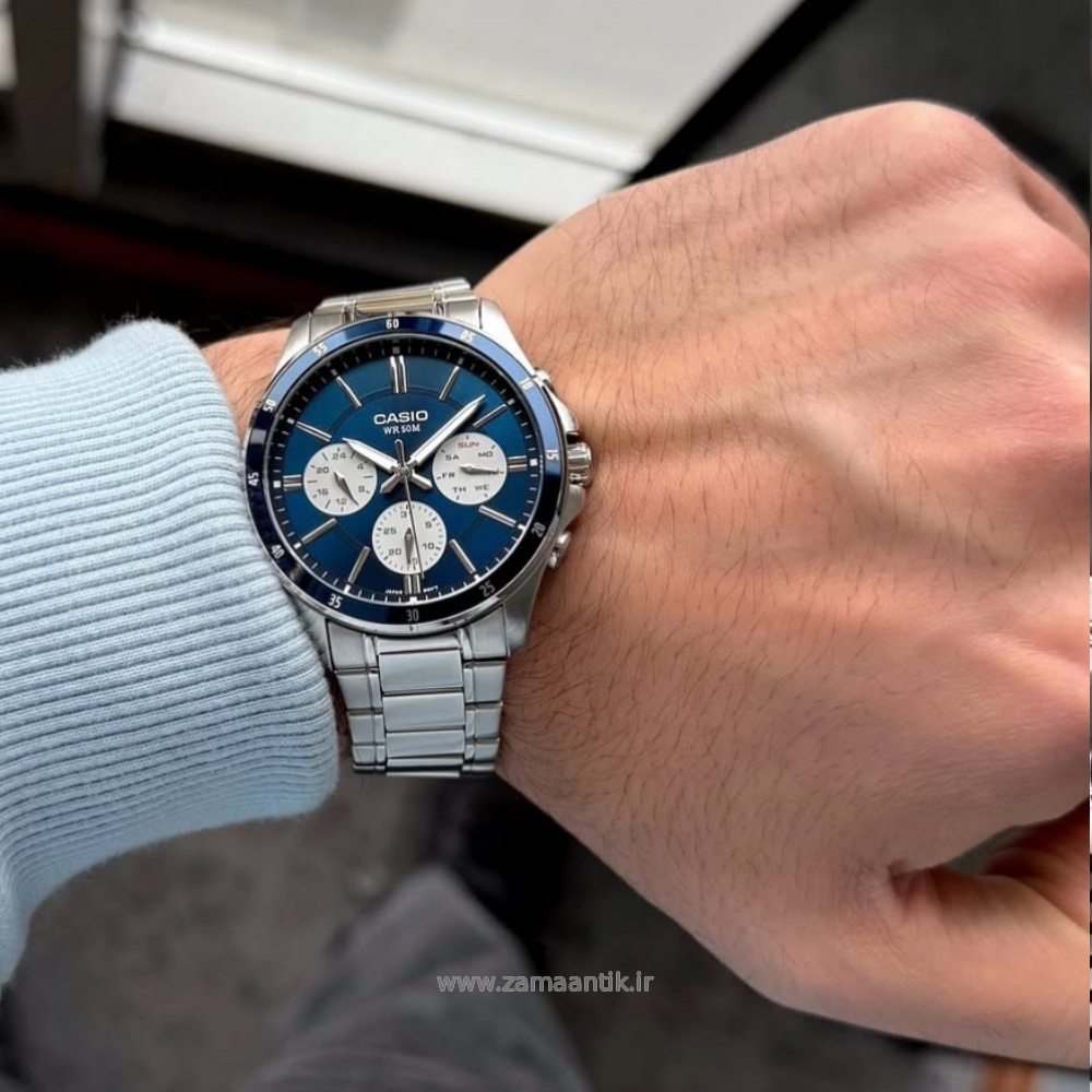 ساعت مچی مردانه کاسیو Casio مدل mtp-1374d-2a3vdf