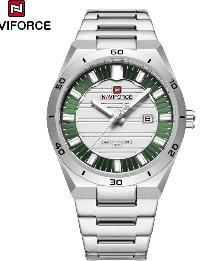 ساعت مچی مردانه نیوی فورس NAVIFORCE مدل NF 9268 sgns