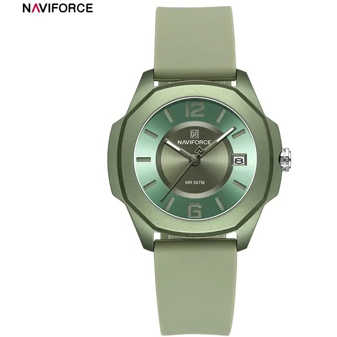 ساعت مچی زنانه نیوی فورس Naviforce مدل nf7107 GN