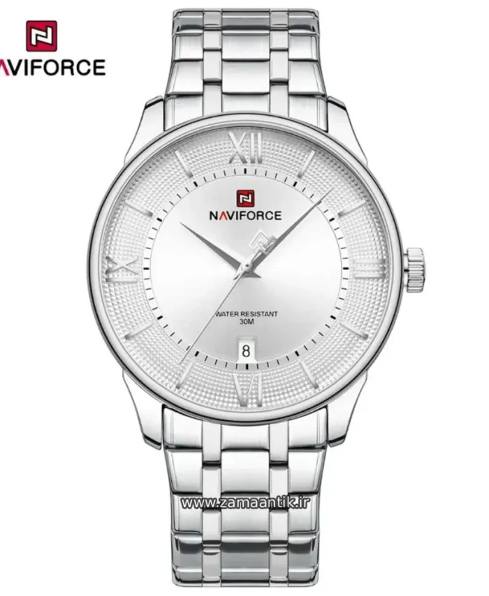 ساعت مچی مردانه نیوی فورس NAVIFORCE مدل NF9272LSWBE